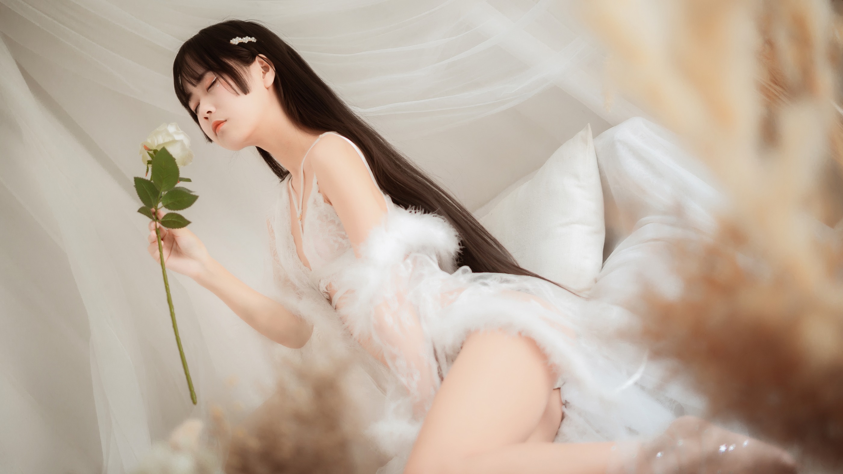图片[1]-萌芽儿o0 – NO.006 毛绒内衣 [27P]-XikXak